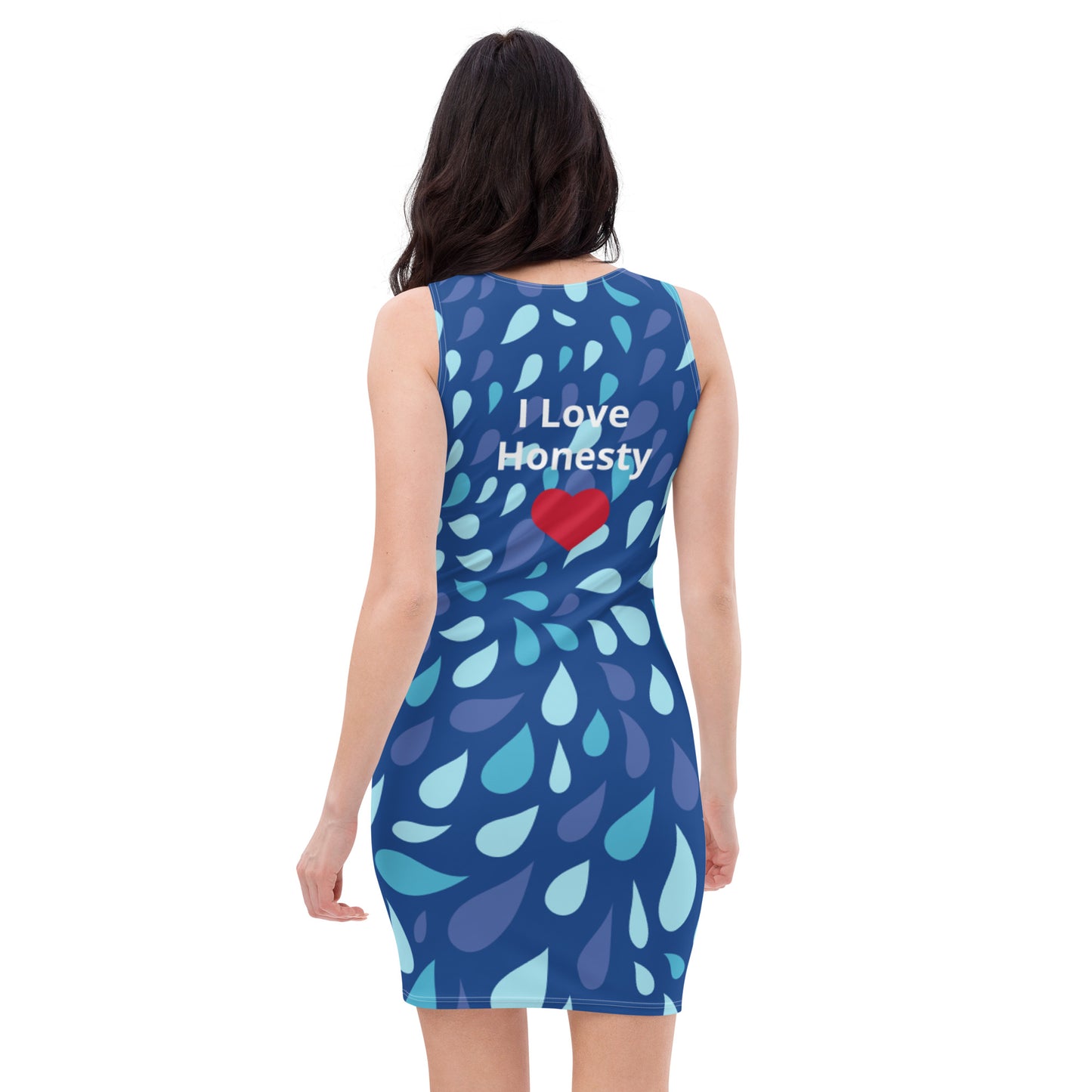 I Stand With Johnny Dress-Purple Petals