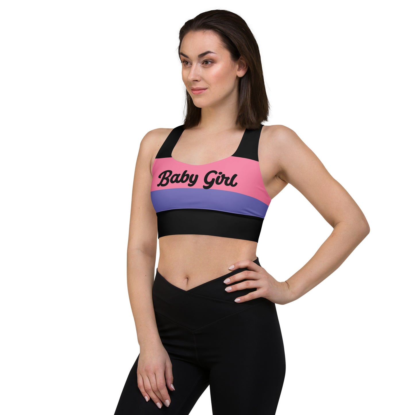 Baby Girl-Multicolor Sports Bra 4.2